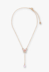 Crystal Bloom Butterfly Necklace - Anna Sui Sale