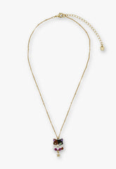 Wink & Wish Calico Cat Necklace - Anna Sui Sale