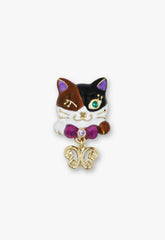 Wink & Wish Calico Cat Stud Earrings - Anna Sui US