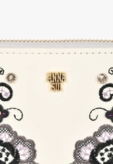 The Cadenza Wallet - Ivory - Anna Sui Outlet