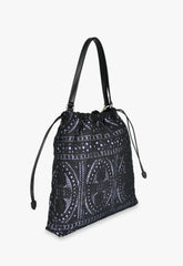 Violet Allure Lace Tote Bag - Anna Sui US