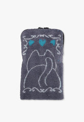 Cat Towel Zipper Pouch - Anna Sui Sale