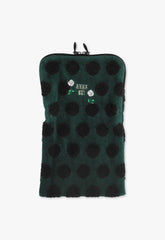 Polka Dot Towel Zipper Pouch - Anna Sui Sale