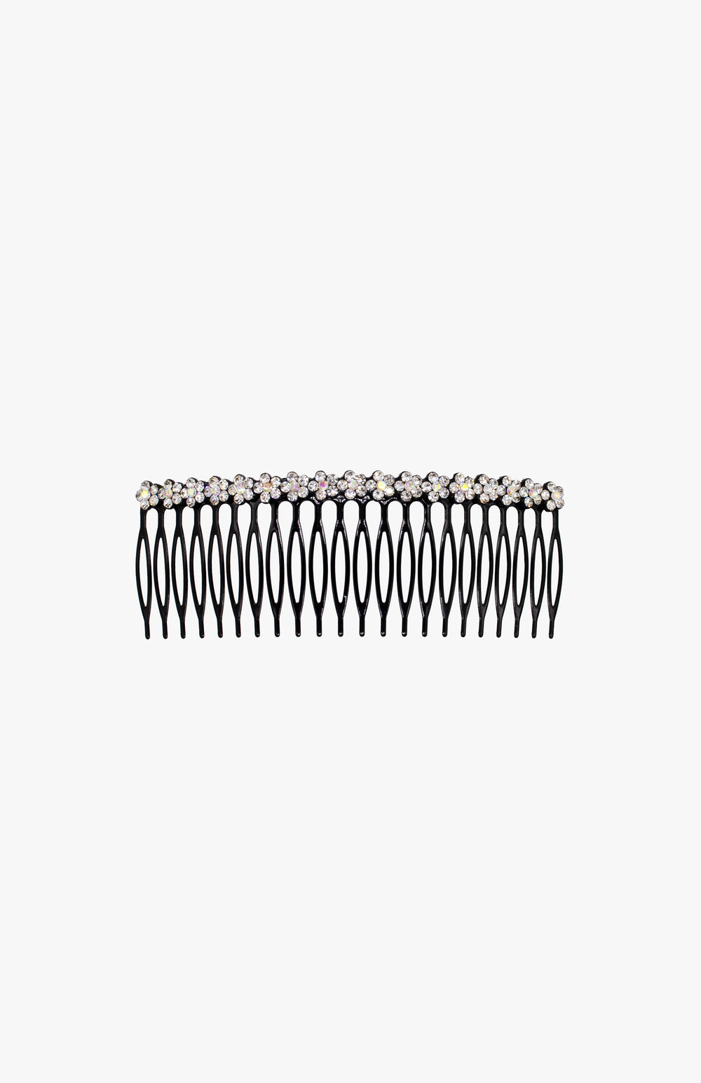 Swarovski Jeweled Flower Comb- Silver - Anna Sui Discount