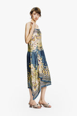 Pueblo Deco Border Dress - Anna Sui Discount