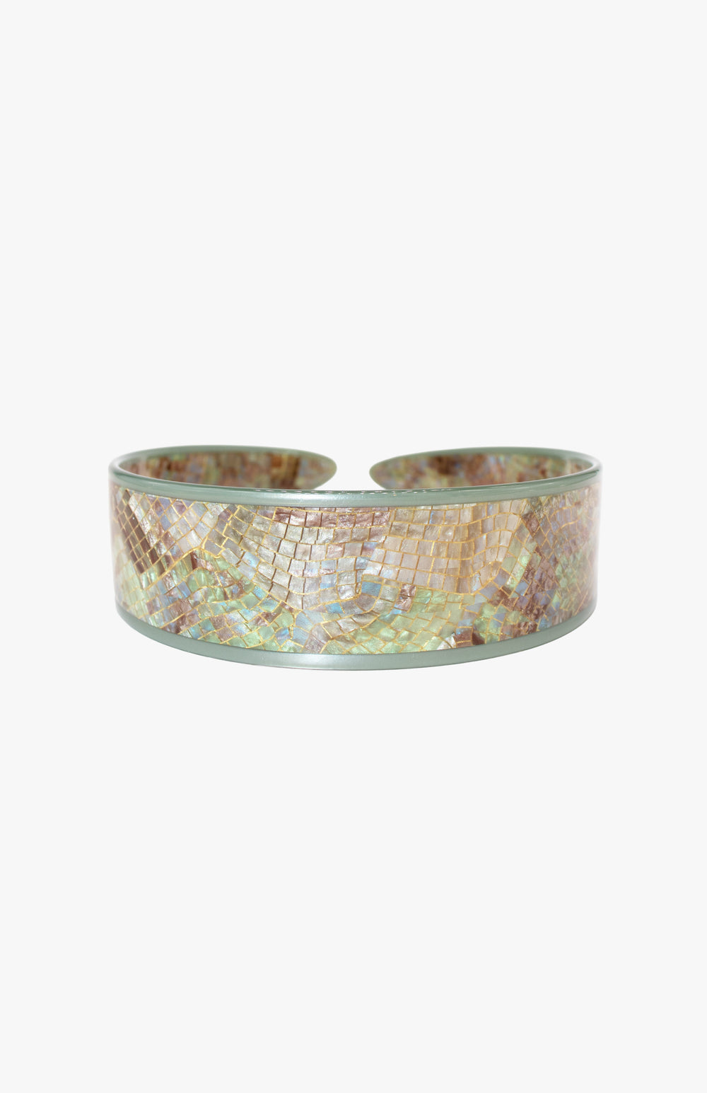 Snakeskin Mosaic French Headband - Anna Sui Online