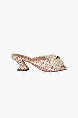 John Fluevog x Anna Sui Brocade Mule Sienna (Sample) - Anna Sui Discount