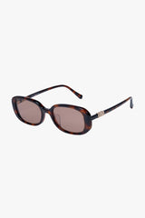 Anna Sui Classic Square Sunglasses - Havana - Anna Sui Sale