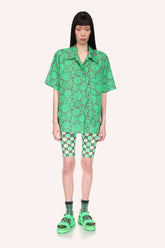 Utopian Gingham Bike Shorts - Anna Sui Discount