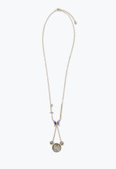 Butterfly Crescent Necklace - Anna Sui Online