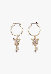 Butterfly Key Earrings - Anna Sui Discount
