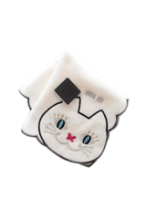 Cat Embroidery Washcloth - Anna Sui Sale
