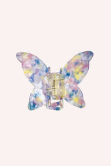 Large Gemstone Butterfly Jaw Clip - Rainbow - Anna Sui Outlet