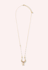 Lucky Horseshoe Charm Necklace - Gold - Anna Sui US