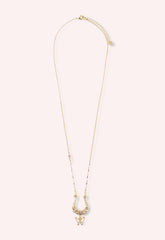 Lucky Horseshoe Charm Necklace - Gold - Anna Sui US