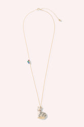 Cat Necklace - Grey Multi - Anna Sui Outlet