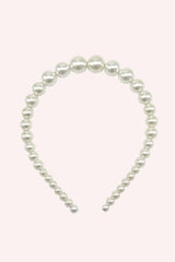String of Pearls Headband Ivory - Anna Sui US