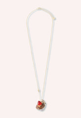 Strawberry Cupcake Necklace - Red Multi - Anna Sui US