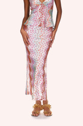 Swirly Rainbow Knit Skirt - Anna Sui Online