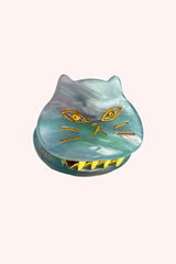 The Cat's Meow Jaw Clip Pair Sky Blue - Anna Sui Online
