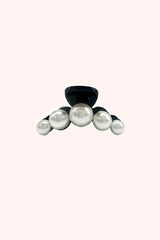 String of Pearls Mini Jaw Clip Black Pearl - Anna Sui Outlet