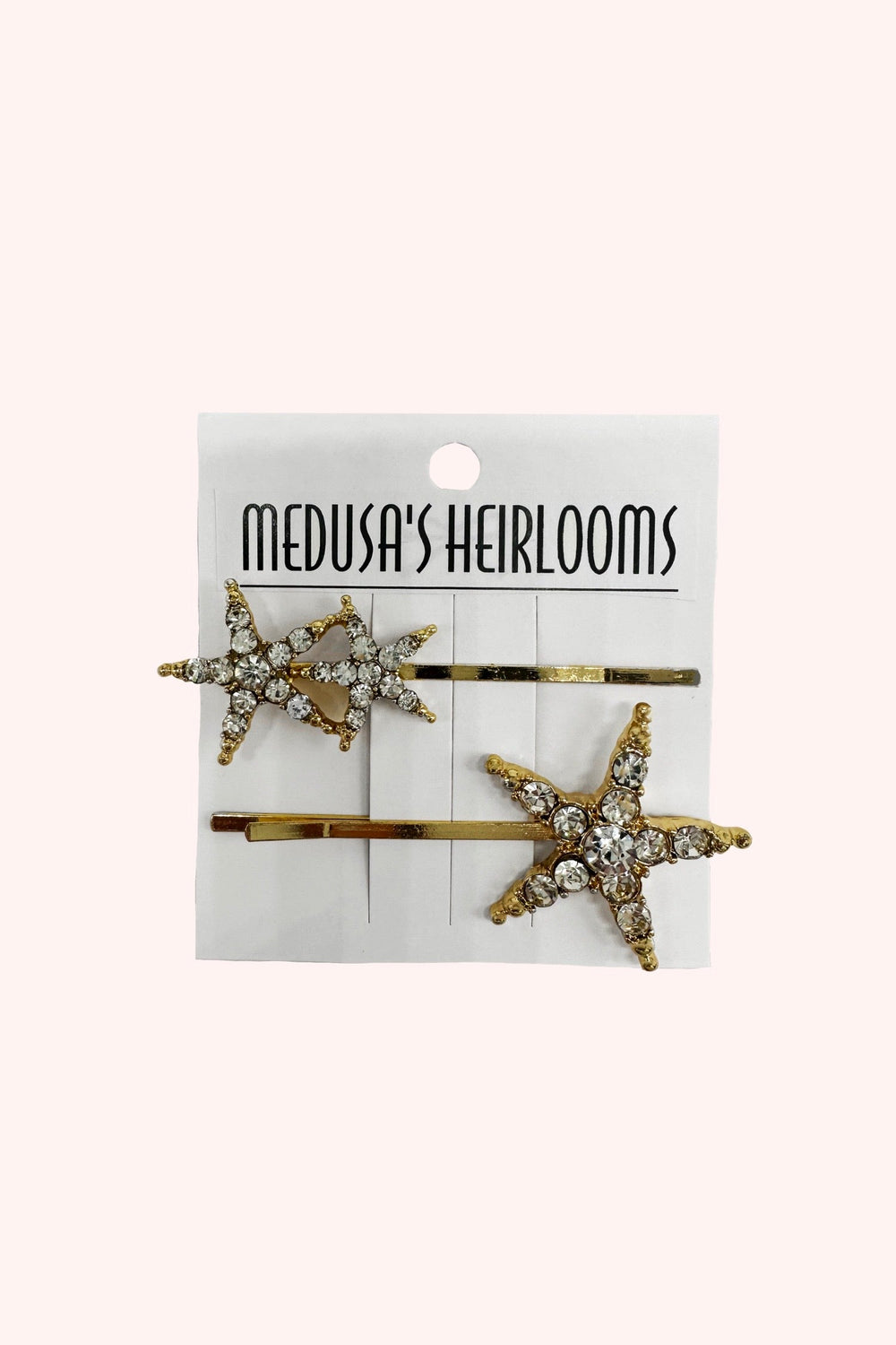 Oh My Stars Hair Pins Gold - Anna Sui Online