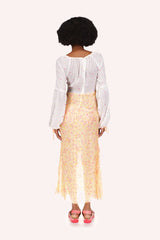 Floral Swiss Dot & Arcadia Blossom Princess Dress - Anna Sui Sale
