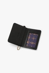 Black Retro Button Pass Case - Anna Sui Outlet