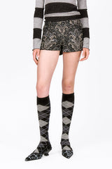 Tapestry Shorts - Anna Sui Sale