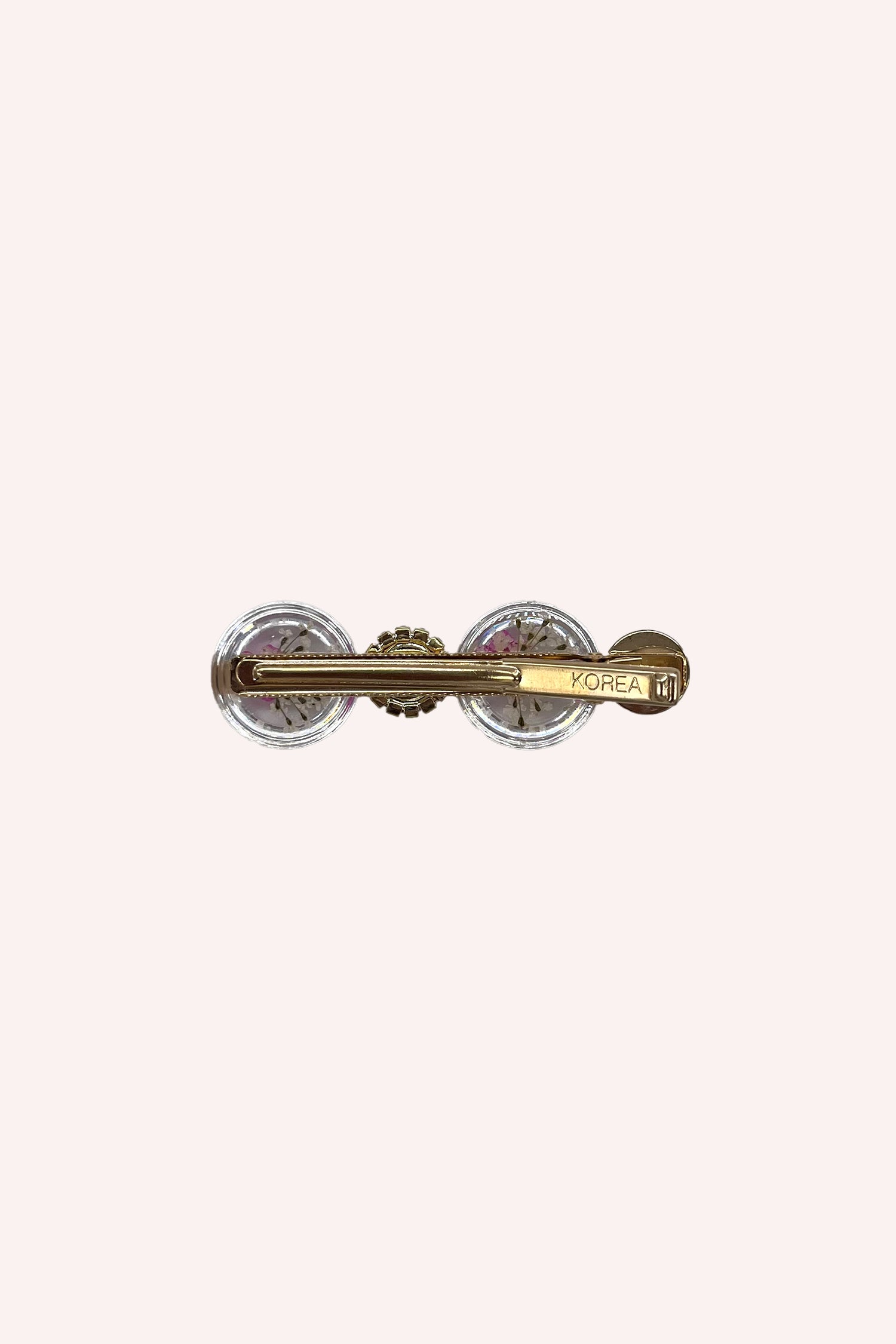 Pink Flower and Pearls Clamp Clip - Anna Sui Discount
