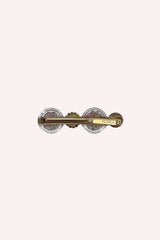 Pink Flower and Pearls Clamp Clip - Anna Sui Discount