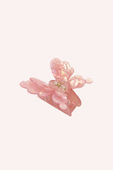 Pastel Iridescent Butterfly Jaw Clip Pink - Anna Sui Sale