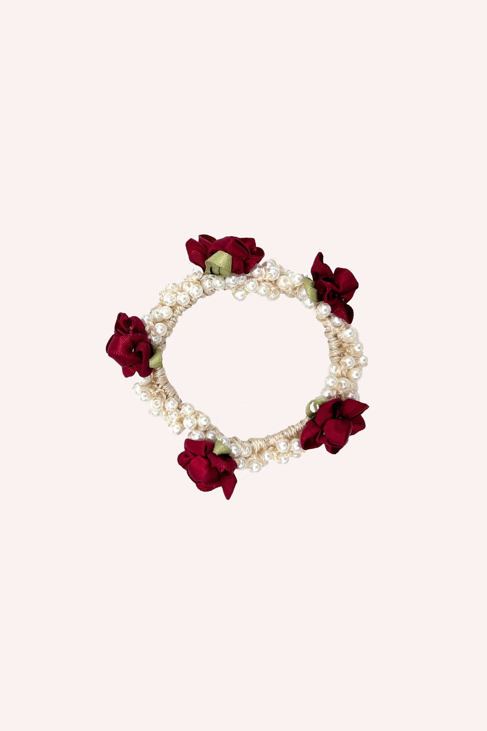 Roses and Pearls Scrunchie - Anna Sui Online