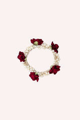 Roses and Pearls Scrunchie - Anna Sui Online