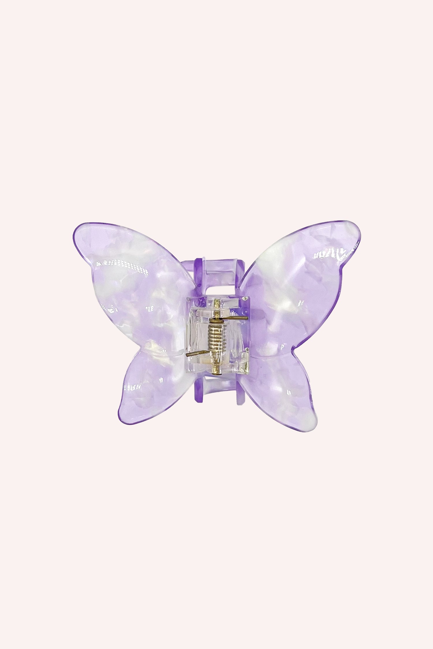 Large Gemstone Butterfly Jaw Clip - Lavender - Anna Sui US