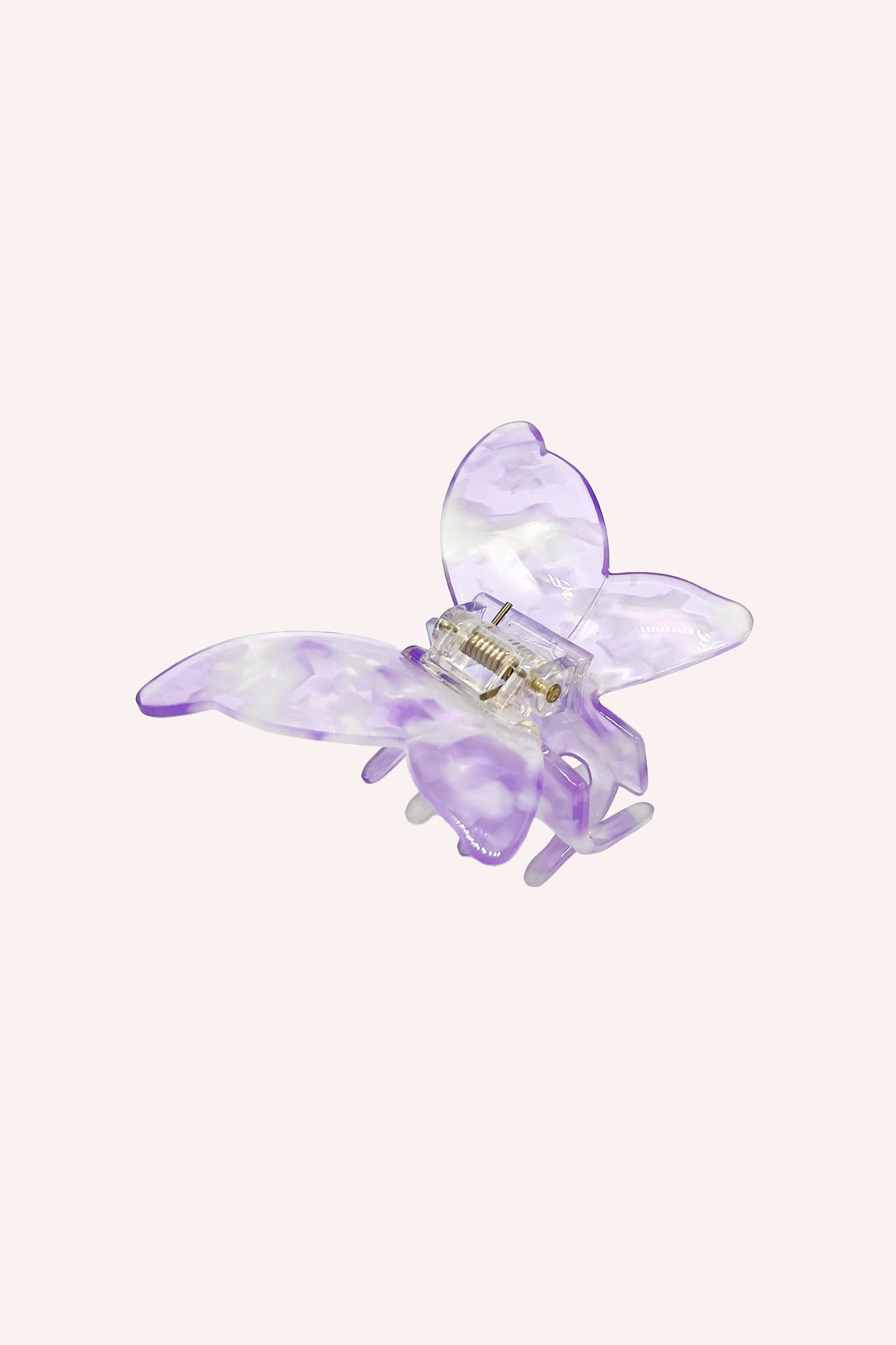 Large Gemstone Butterfly Jaw Clip - Lavender - Anna Sui US