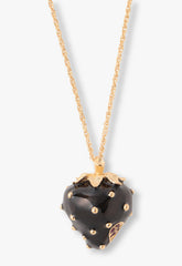 Midnight Strawberry Necklace - Anna Sui Online