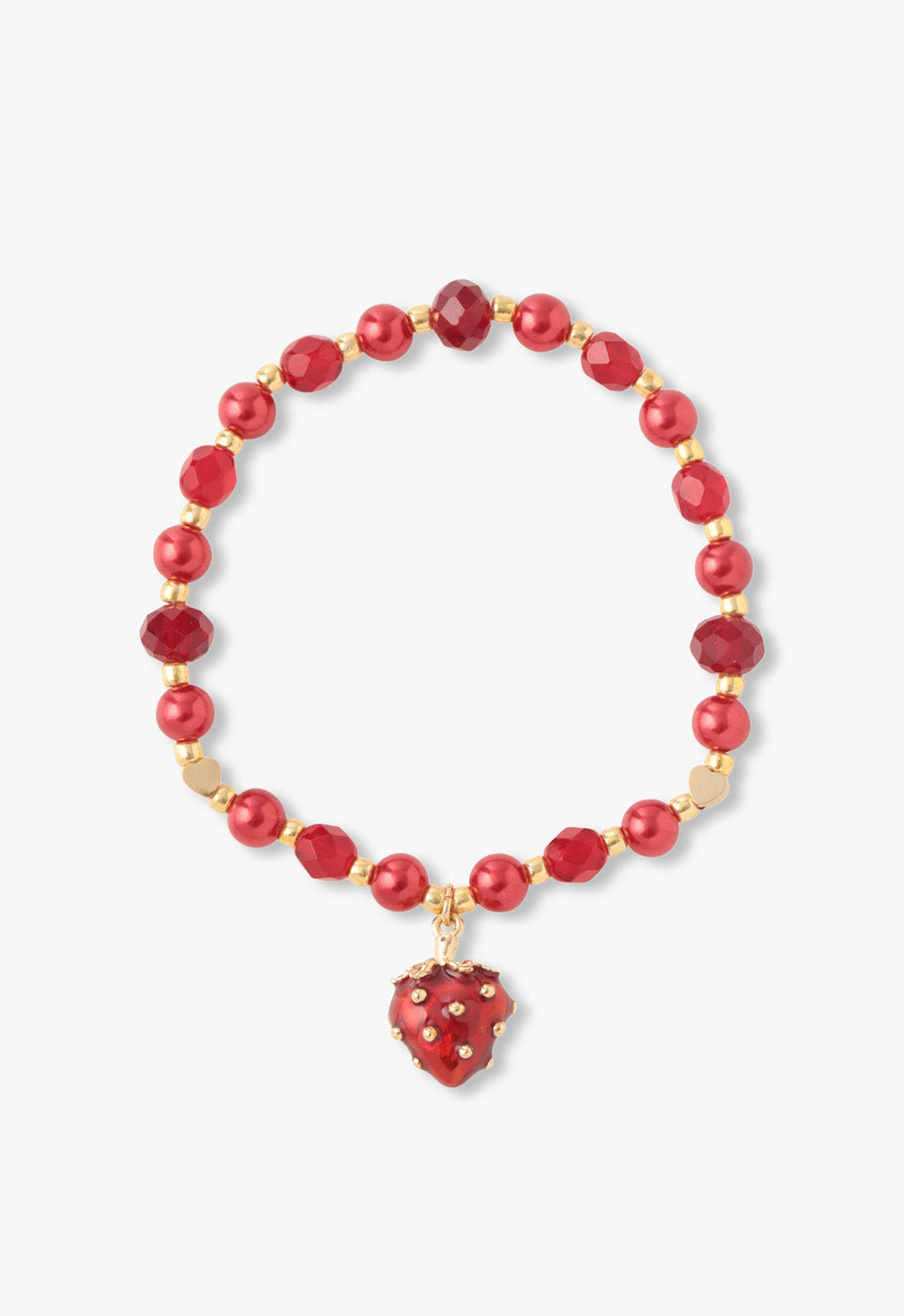 Sweet Strawberry Charm Bracelet - Anna Sui Outlet