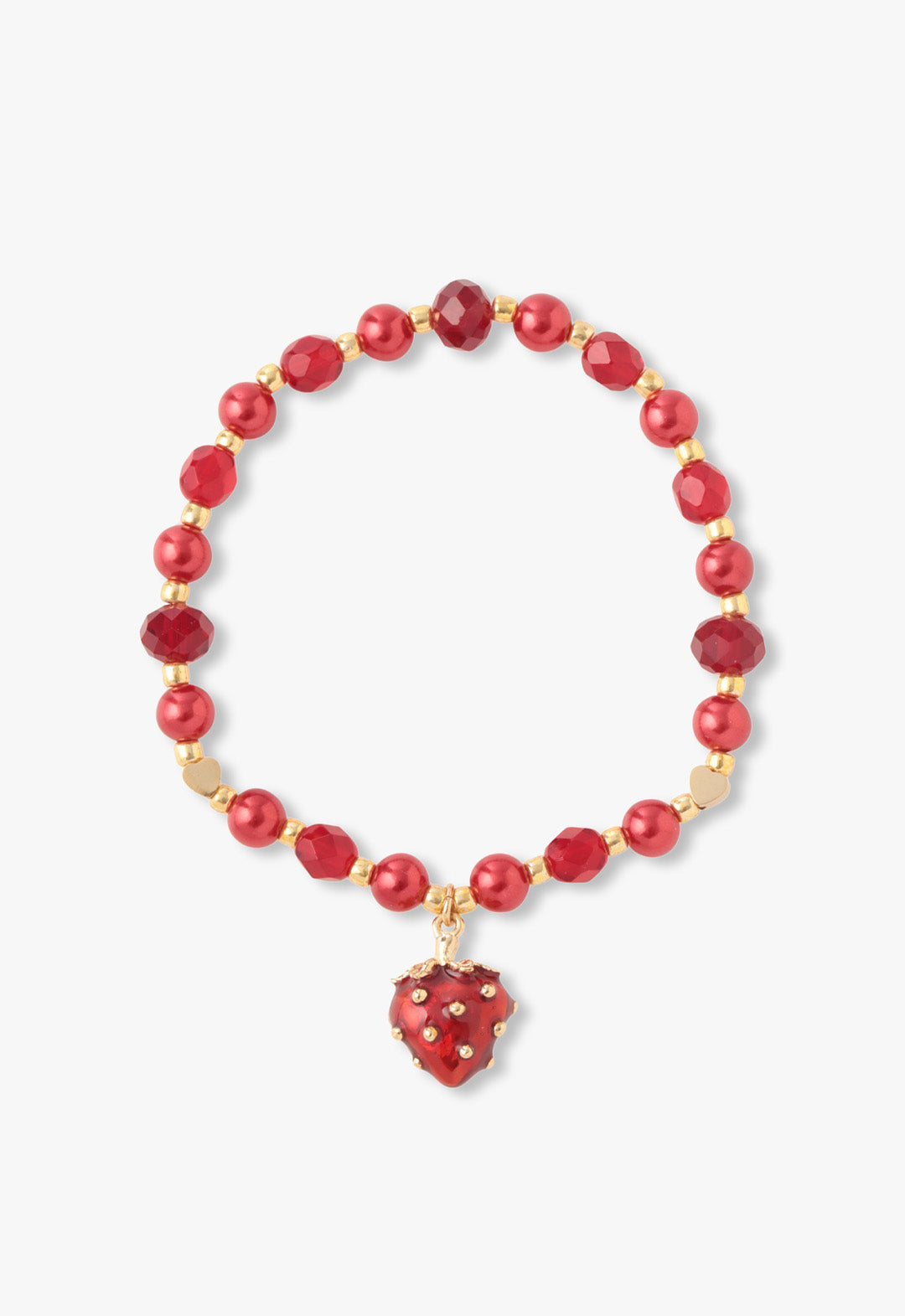 Sweet Strawberry Charm Bracelet - Anna Sui Outlet