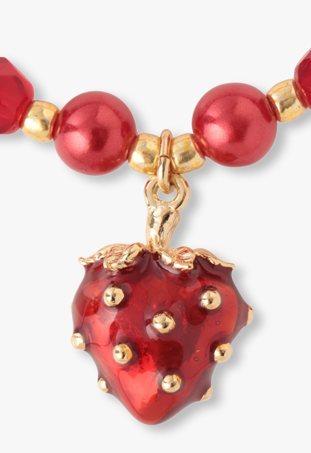 Sweet Strawberry Charm Bracelet - Anna Sui Outlet