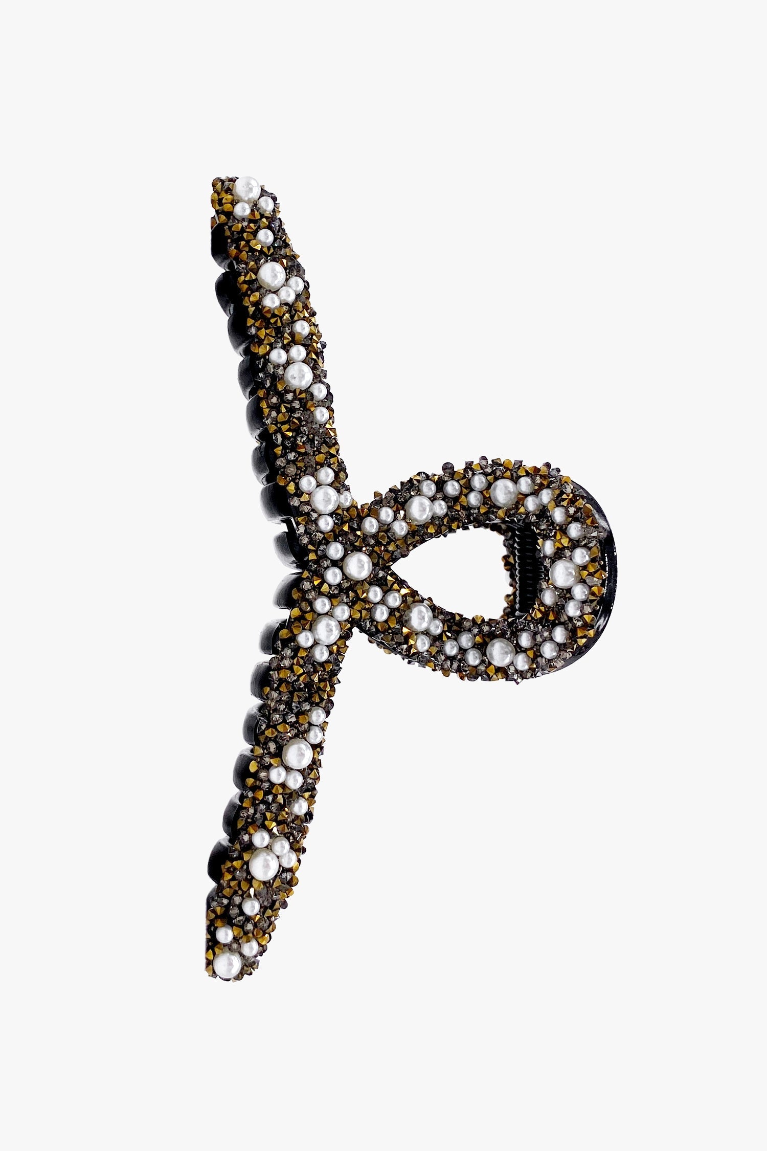 Large Jewel French Pearl Jaw Clip - Anna Sui US