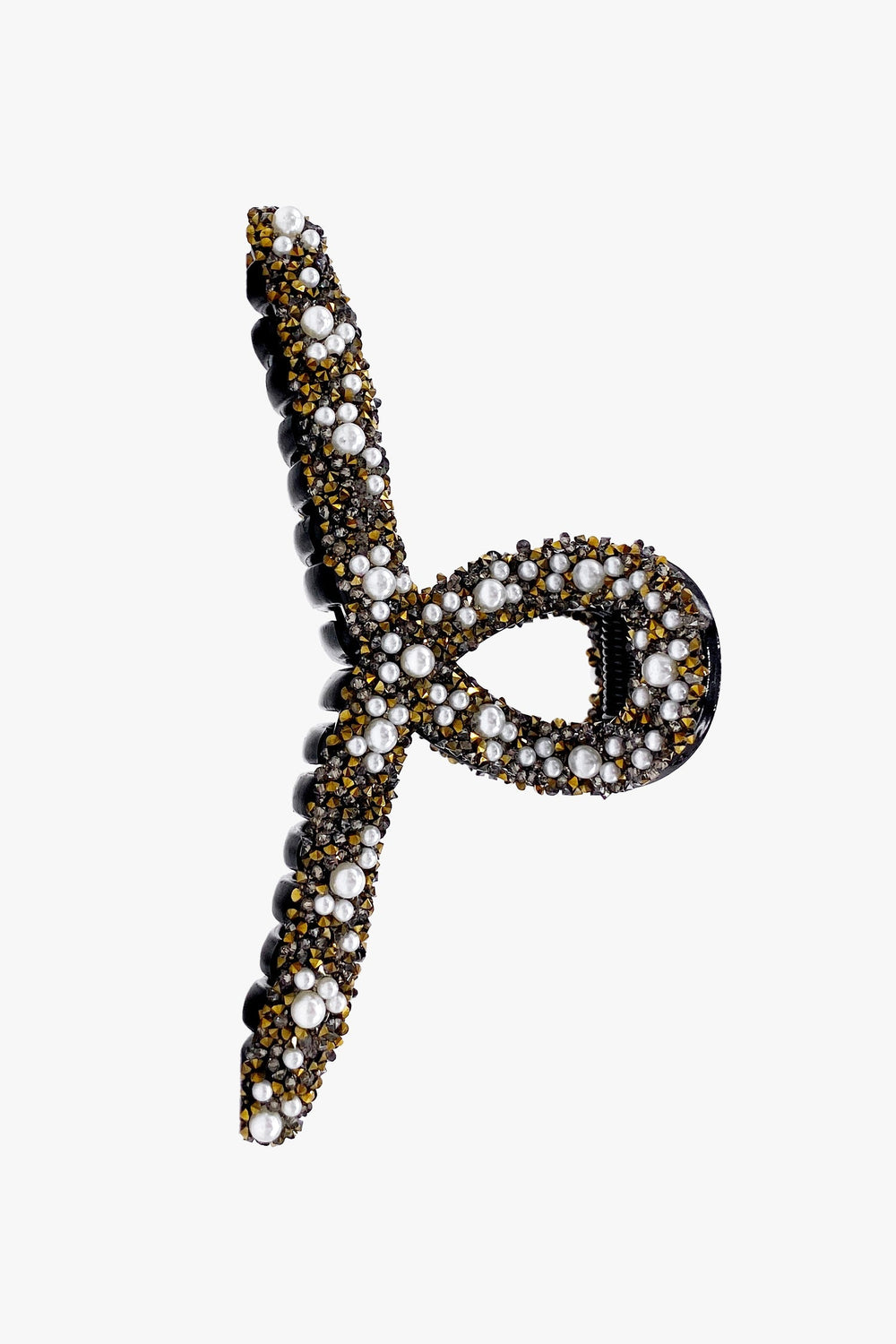 Large Jewel French Pearl Jaw Clip - Anna Sui US