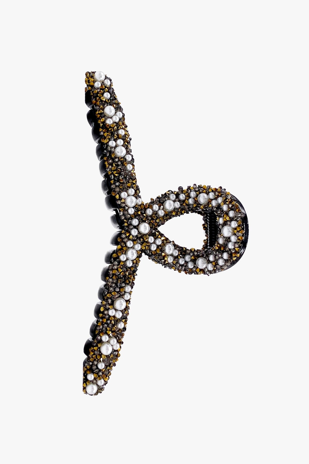 Large Jewel French Pearl Jaw Clip - Anna Sui US