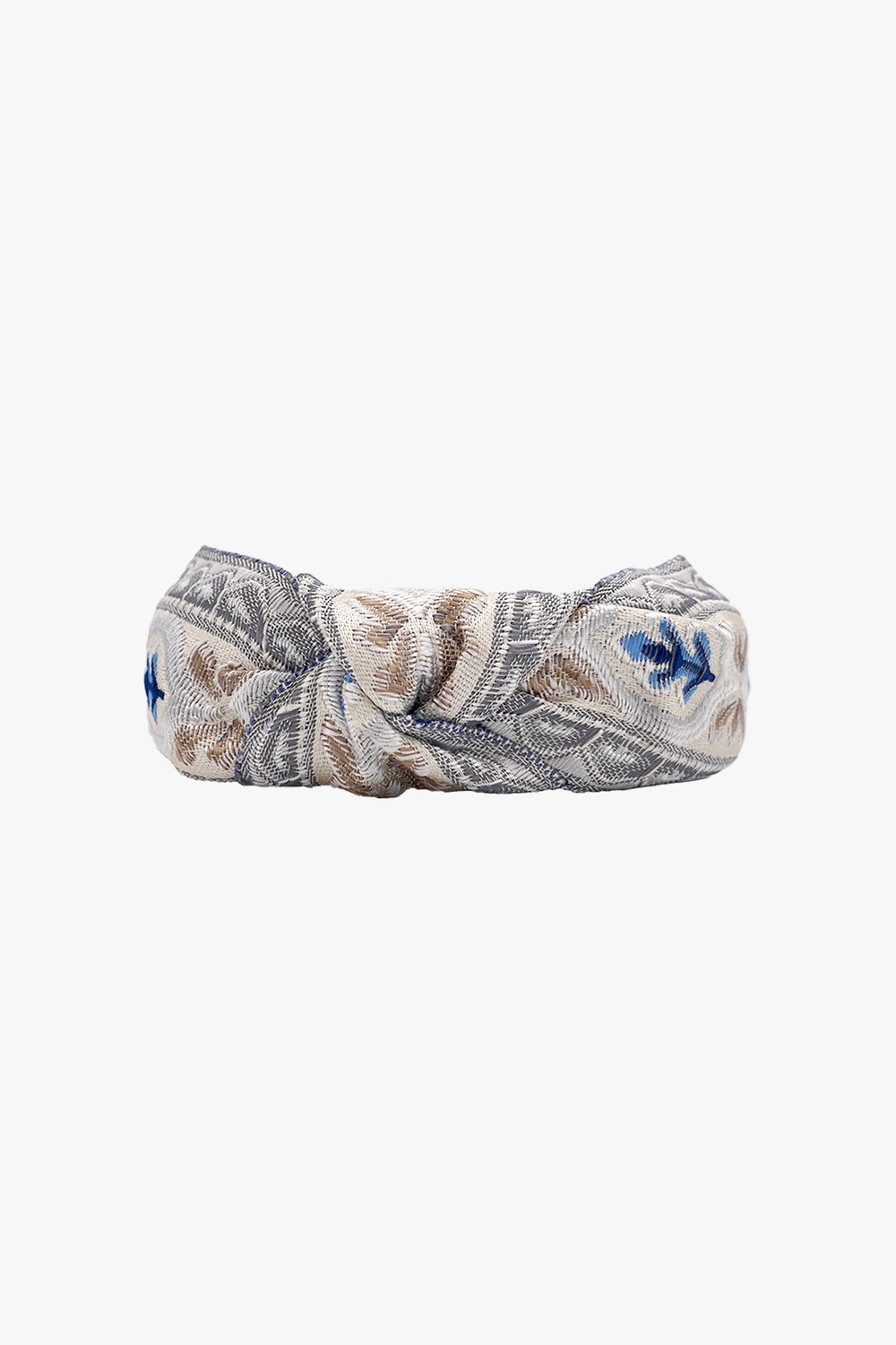 English Floral Tapestry Embroidered Handband - Anna Sui Sale