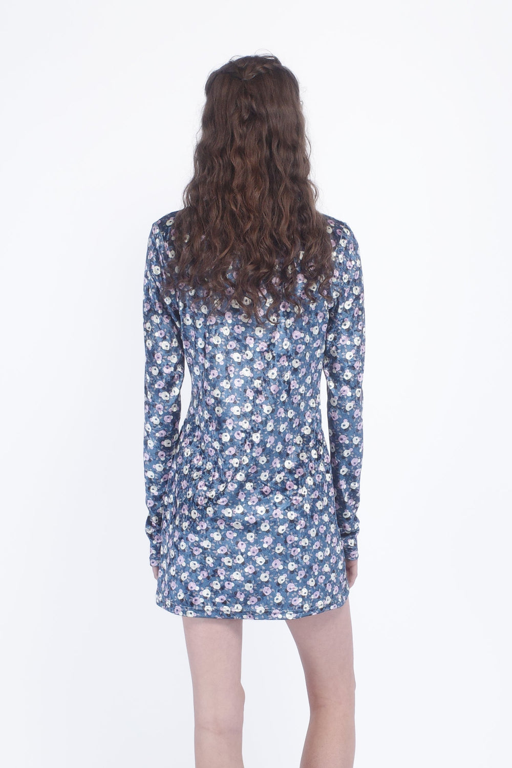Posie Stretch Velvet Turtleneck Dress - Anna Sui Discount