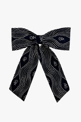 Berry Crepe Bow Hair Clip - Anna Sui Online