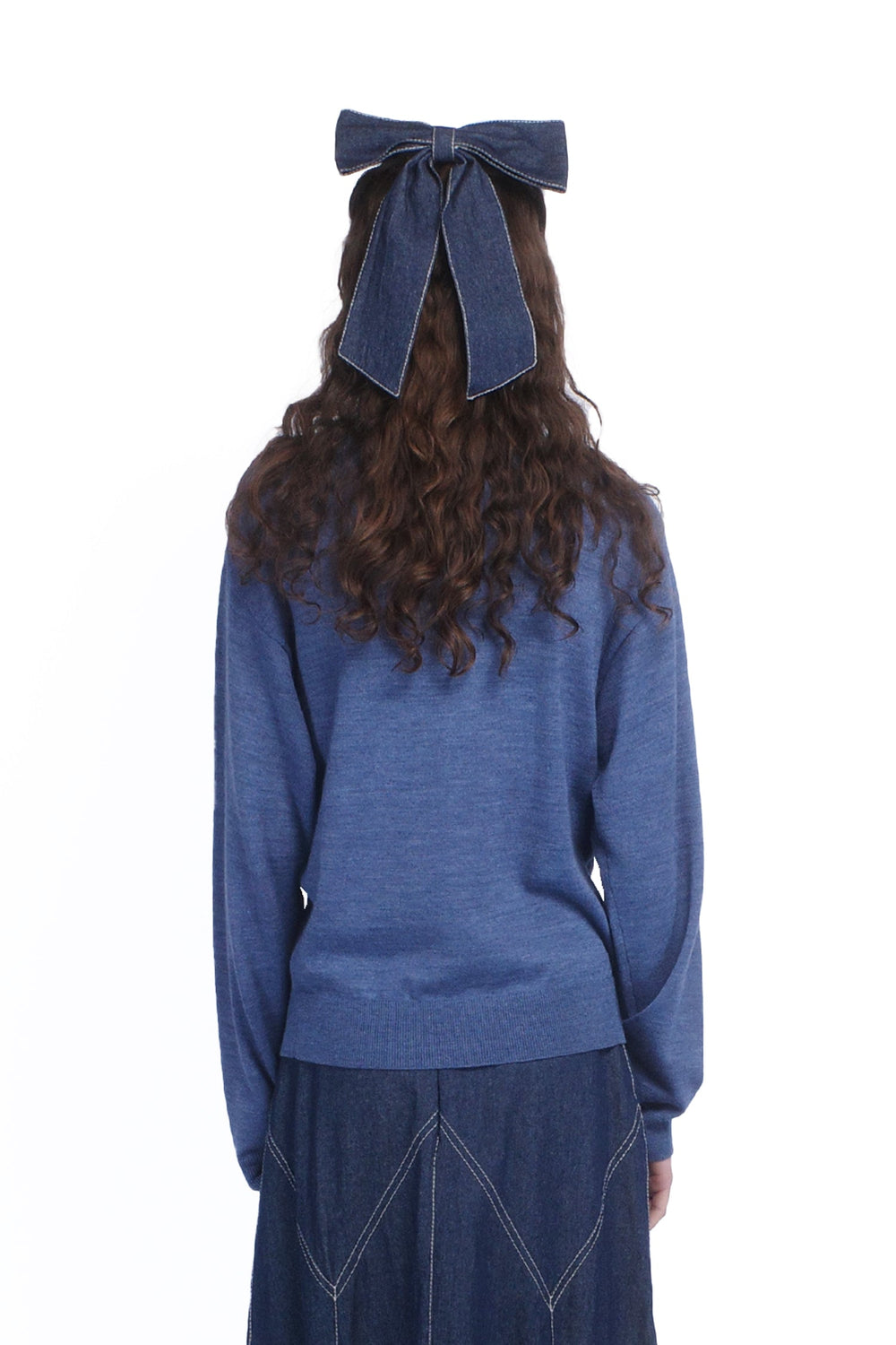 Knitwear Love Sweater Cornflower - Anna Sui US