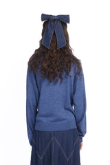 Knitwear Love Sweater Cornflower - Anna Sui US
