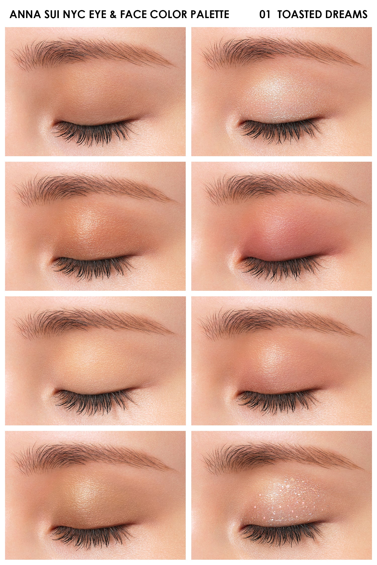 Limited Edition: Anna Sui NYC Eye & Face Color Palette - Toasted Dreams - Anna Sui US