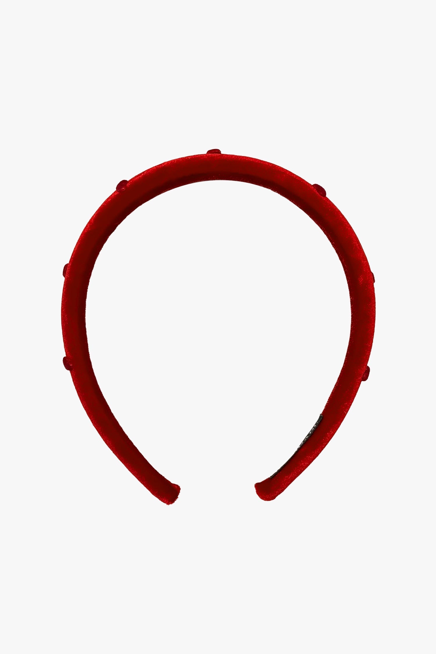 Heartfelt Velvet Headband - Red - Anna Sui Online